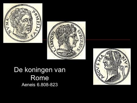 De koningen van Rome Aeneis