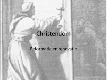 Reformatie en renovatie