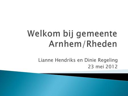 Welkom bij gemeente Arnhem/Rheden