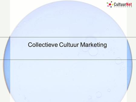 Collectieve Cultuur Marketing