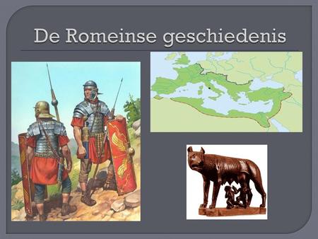 De Romeinse geschiedenis