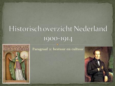 Historisch overzicht Nederland