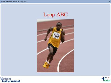 Trainer B Atletiek - Module 2A - Loop-ABC