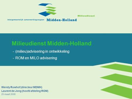 Milieudienst Midden-Holland