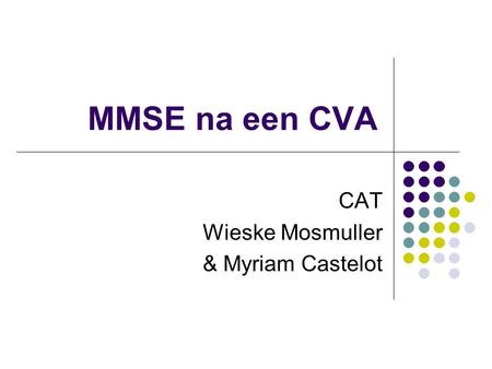 CAT Wieske Mosmuller & Myriam Castelot