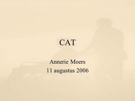 Annerie Moers 11 augustus 2006
