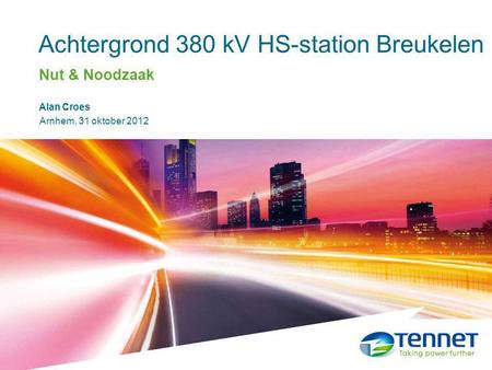 Achtergrond 380 kV HS-station Breukelen