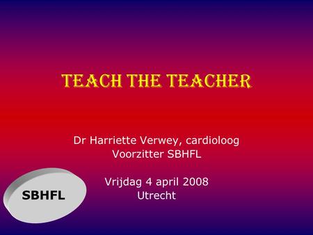 Dr Harriette Verwey, cardioloog