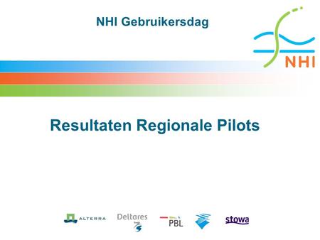 Resultaten Regionale Pilots