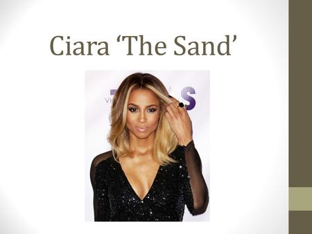 Ciara ‘The Sand’. Opdracht Observeer het publiek tijdens je bezoek.