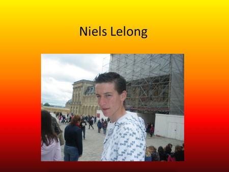 Niels Lelong.