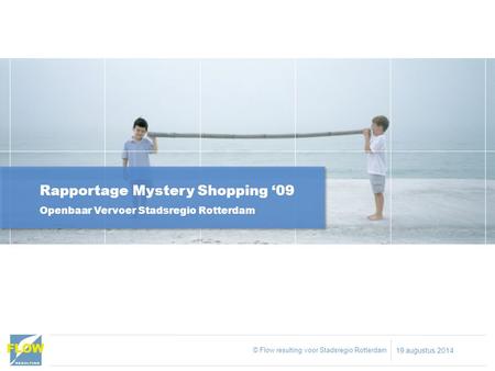 Rapportage Mystery Shopping ‘09