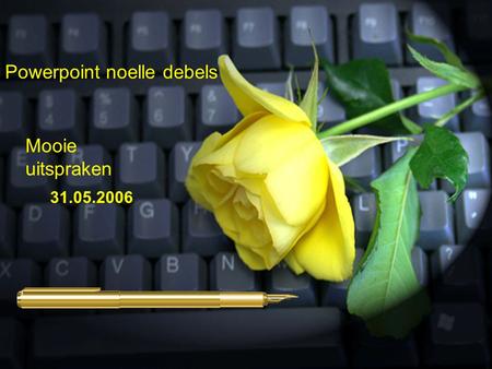 Powerpoint noelle debels