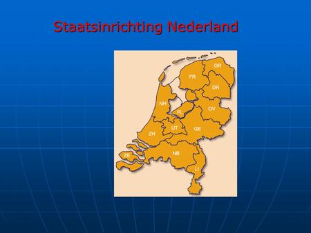Staatsinrichting Nederland