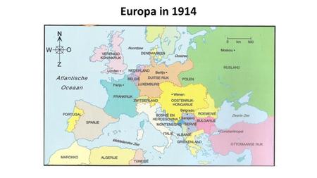 Europa in 1914.