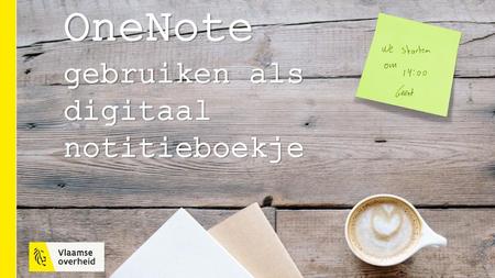 OneNote gebruiken als digitaal notitieboekje