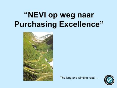 Purchasing Excellence”