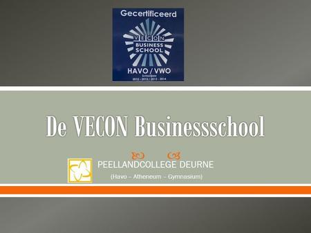 De VECON Businessschool