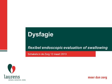 Dysfagie flexibel endoscopic evaluation of swallowing