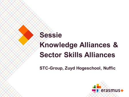 Knowledge Alliances & Sector Skills Alliances