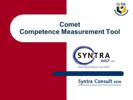 Comet Competence Measurement Tool