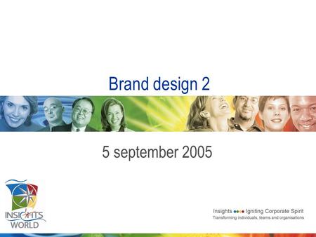 Brand design 2 5 september 2005