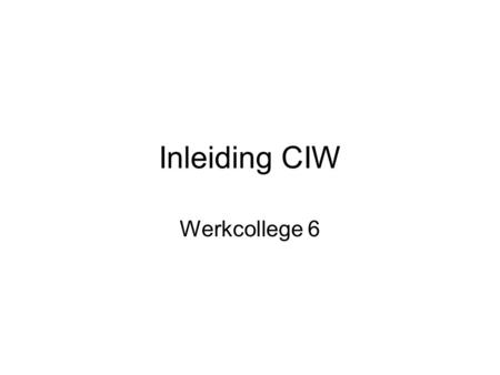 Inleiding CIW Werkcollege 6. Lyons (1984) maakt binnen taalgedrag (language behaviour) een onderscheid tussen de volgende taalmiddelen: Language behaviour.