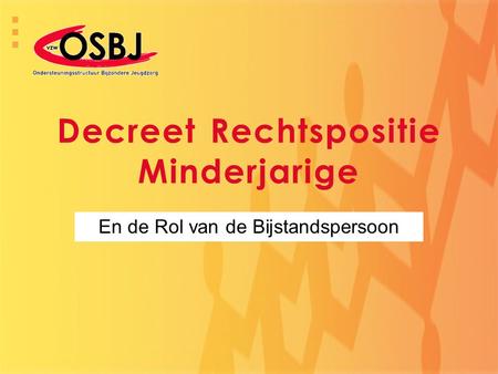 Decreet Rechtspositie Minderjarige