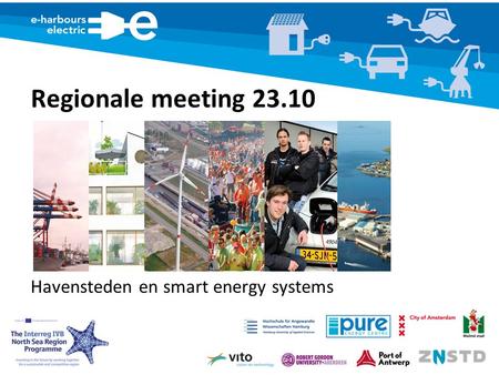 Regionale meeting 23.10 Havensteden en smart energy systems.