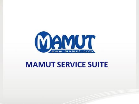 Mamut SERVICE SUITE.