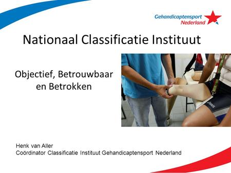 Nationaal Classificatie Instituut