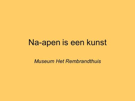 Museum Het Rembrandthuis