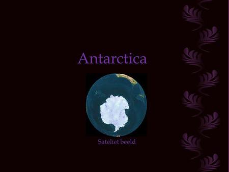 Antarctica Sateliet beeld Antarctica ligt op de Zuidpool van onze planeet. De geografie, het klimaat en het biologische evenwicht verschaffen een uniek.