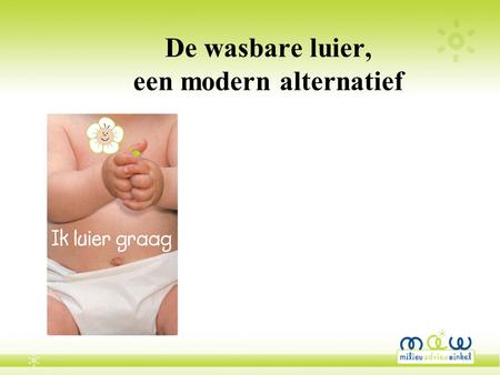 De wasbare luier, een modern alternatief