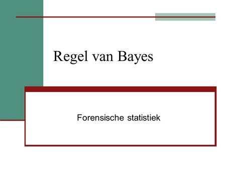 Forensische statistiek