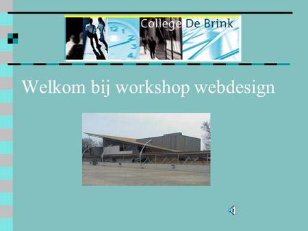 Welkom bij workshop webdesign