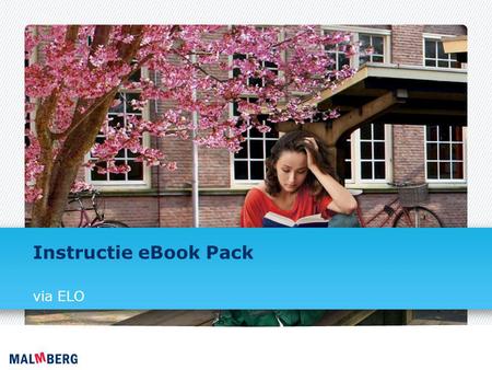 Instructie eBook Pack via ELO.