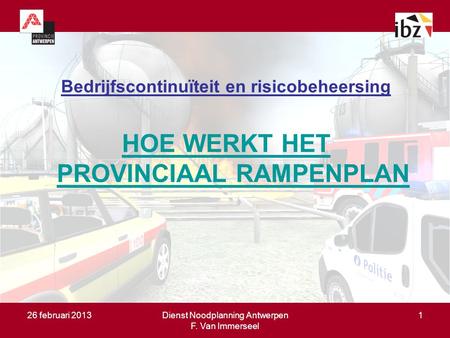 HOE WERKT HET PROVINCIAAL RAMPENPLAN