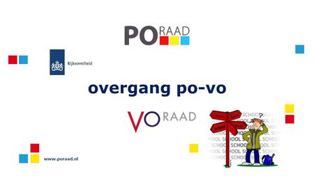 Overgang po-vo www.poraad.nl.