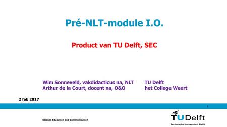 Product van TU Delft, SEC