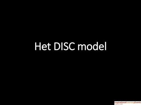 Het DISC model.