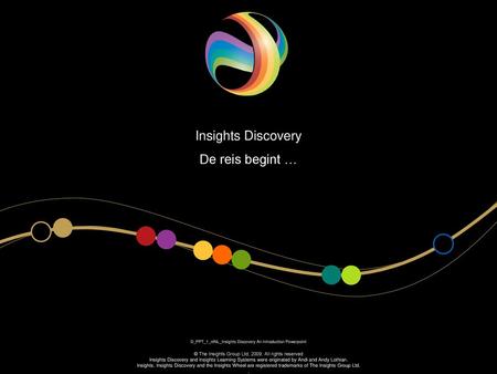 Insights Discovery De reis begint …