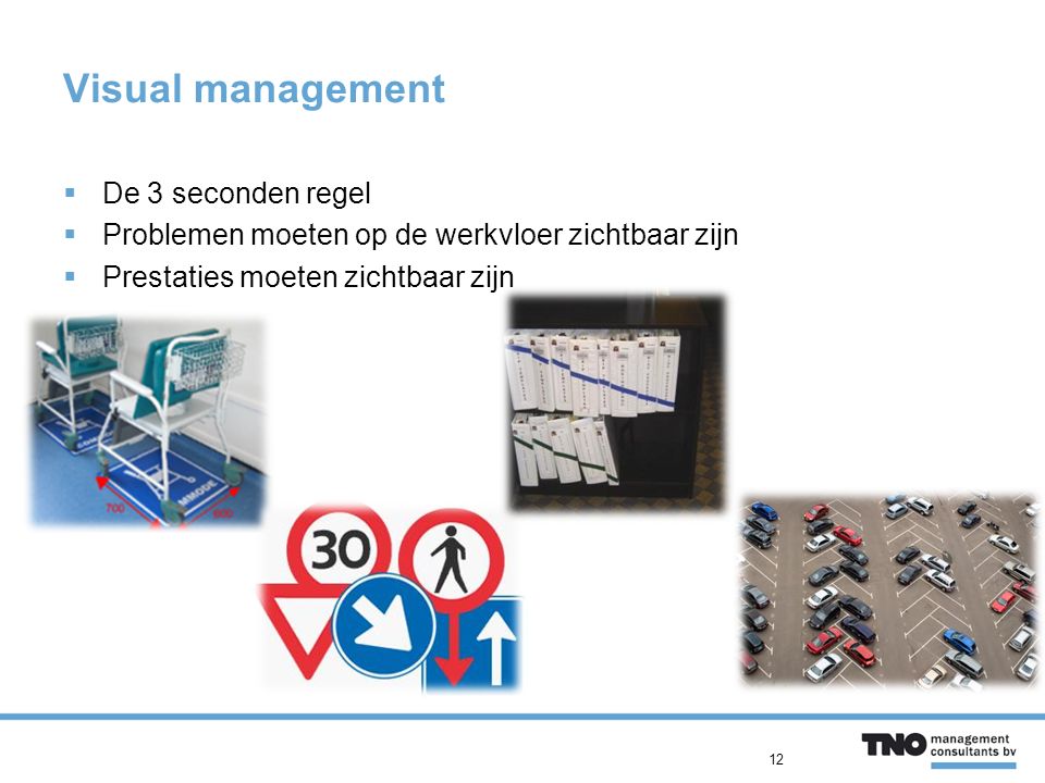 Visual management De 3 seconden regel