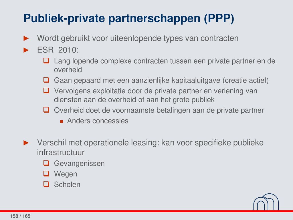 Publiek-private partnerschappen (PPP)