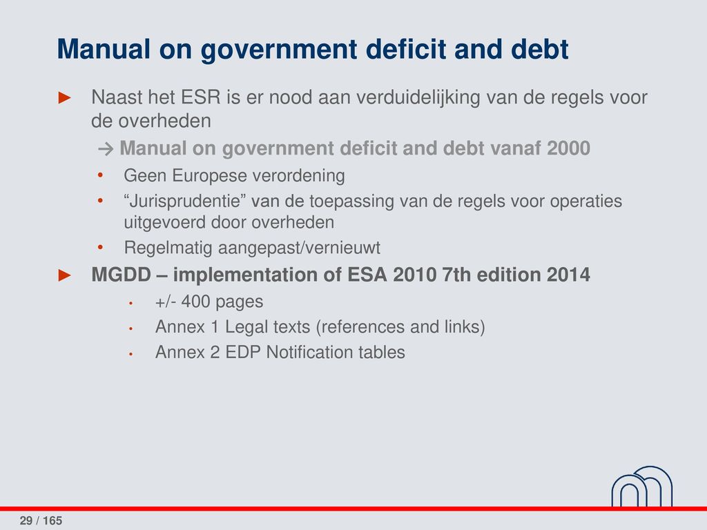 Manual on government deficit and debt