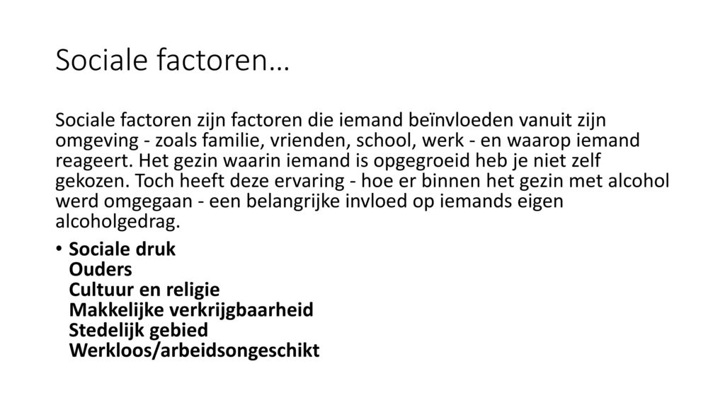 Werken Met Verslavingsproblematiek. Les 4 - Ppt Download