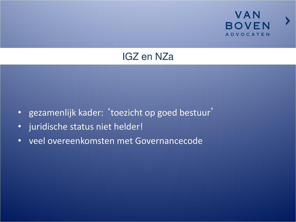 Zorg, Vastgoed En Good Governance - Ppt Download