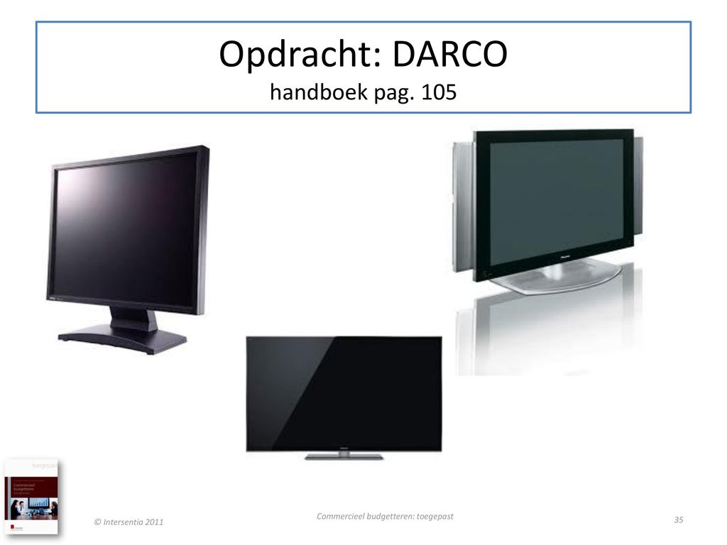 Opdracht: DARCO handboek pag. 105