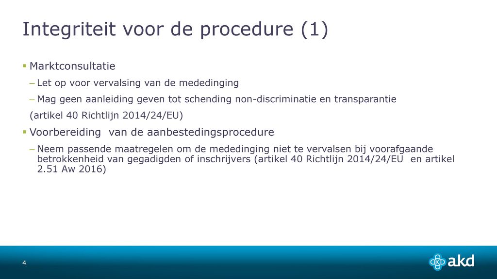 Integriteit Bij Aanbesteden - Ppt Download