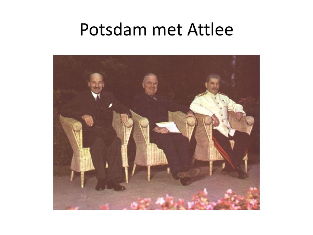Potsdam met Attlee